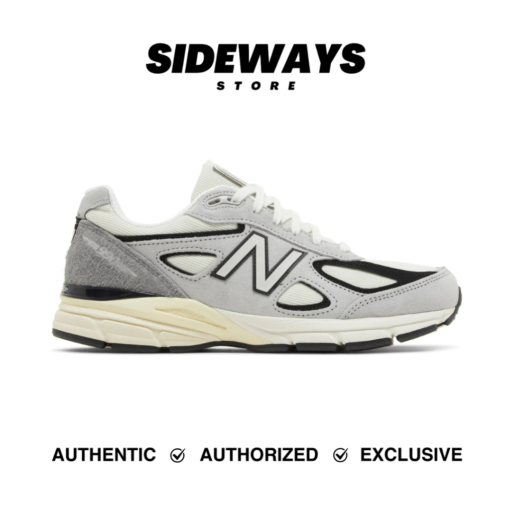 New Balance x Teddy Santis 990v4 Made in USA Grey Black Cream (U990TG4) - 100% Original Guarantee