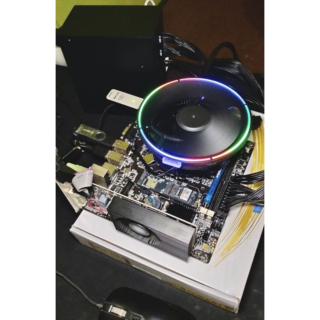 paket i5 3570 mobo h61m ram 8 nvme 128gb