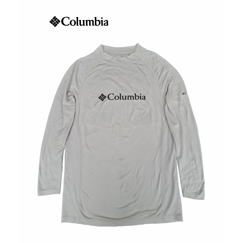 Base Layer Columbia Original Pria | Kaos Thermal Outdoor Lengan Panjang Dry Fit
