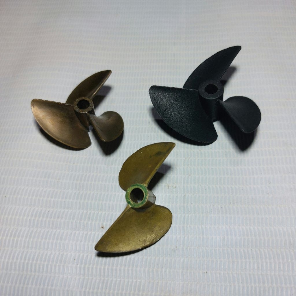 Propeller RC Boat Electric 2 Blade 3 Blade Shaft 4.76 mm