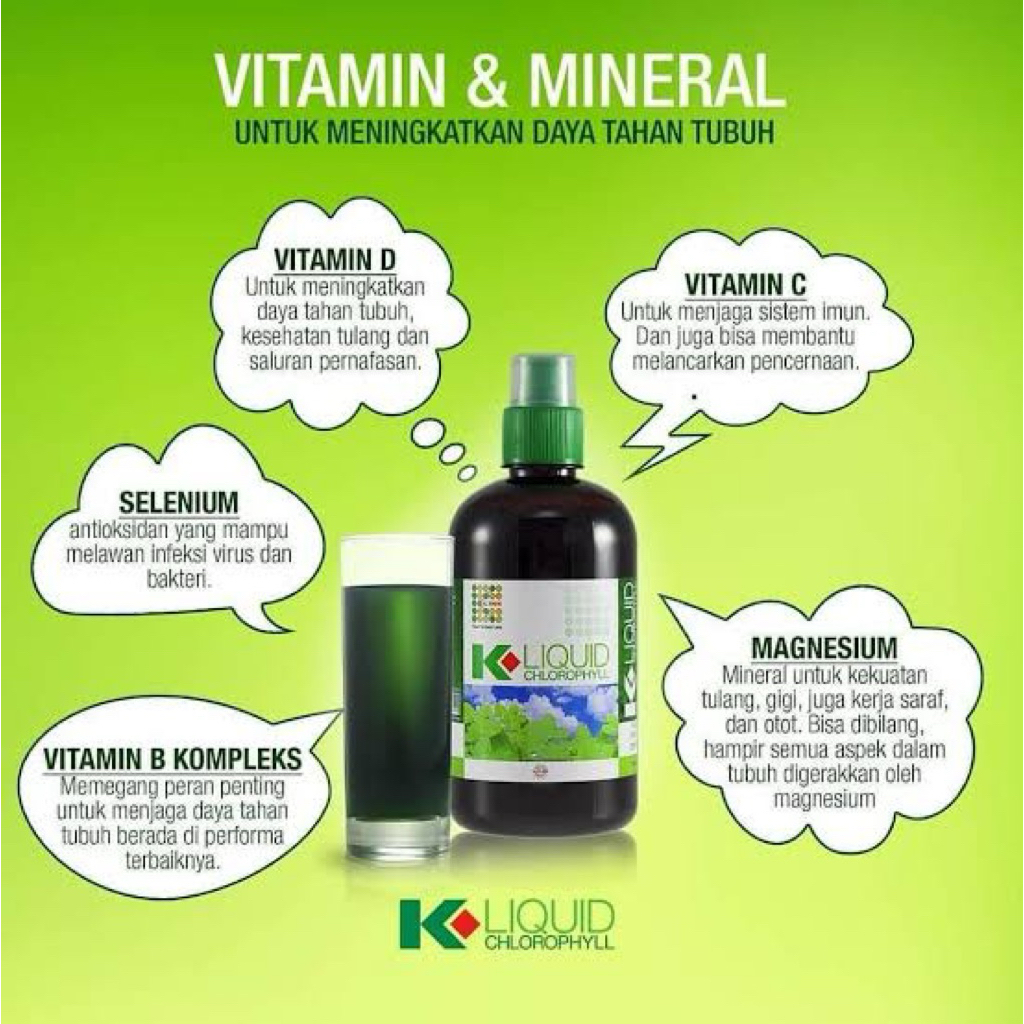 KLink Liquid Chlorophyll Suplemen Kesehatan