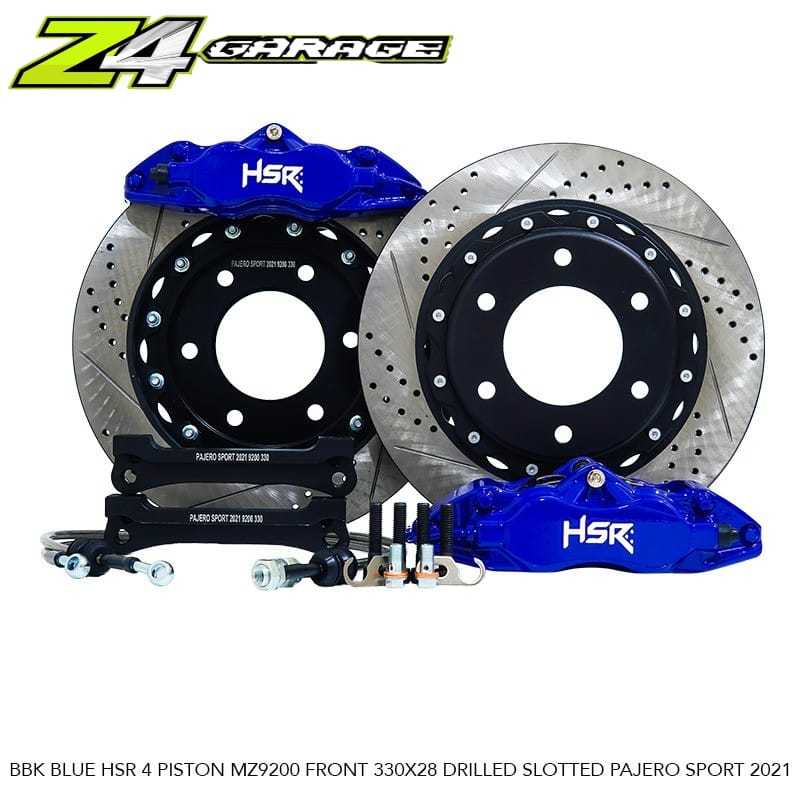Big Brake Kit HSR Untuk Mobil Pajero Sport 2021 Untuk Pengereman Stabil