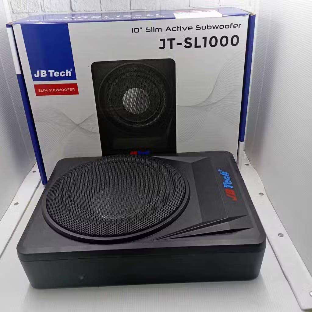 Subwoofer Kolong JB Tech 10 inch JB-SL 1000 Sub Kolong Aktif Slim