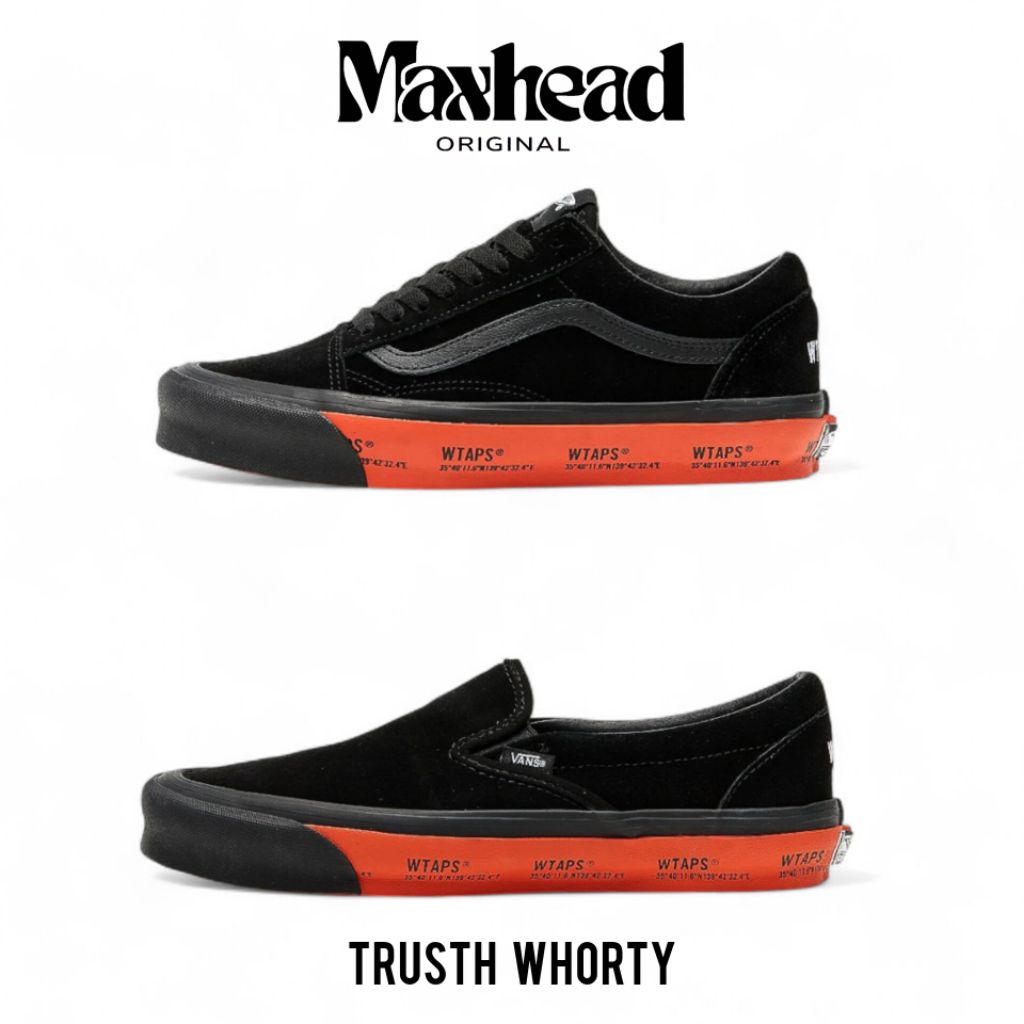 Vans Oldskool & Slip-On X Wtaps Original 100%