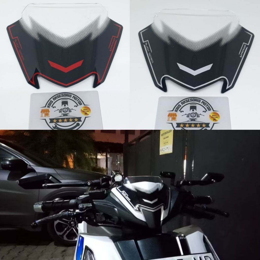 VISOR VARIO 125 NEW TAHUN 2023 2024 VISOR WINDSHIELD VARIO 125 NEW