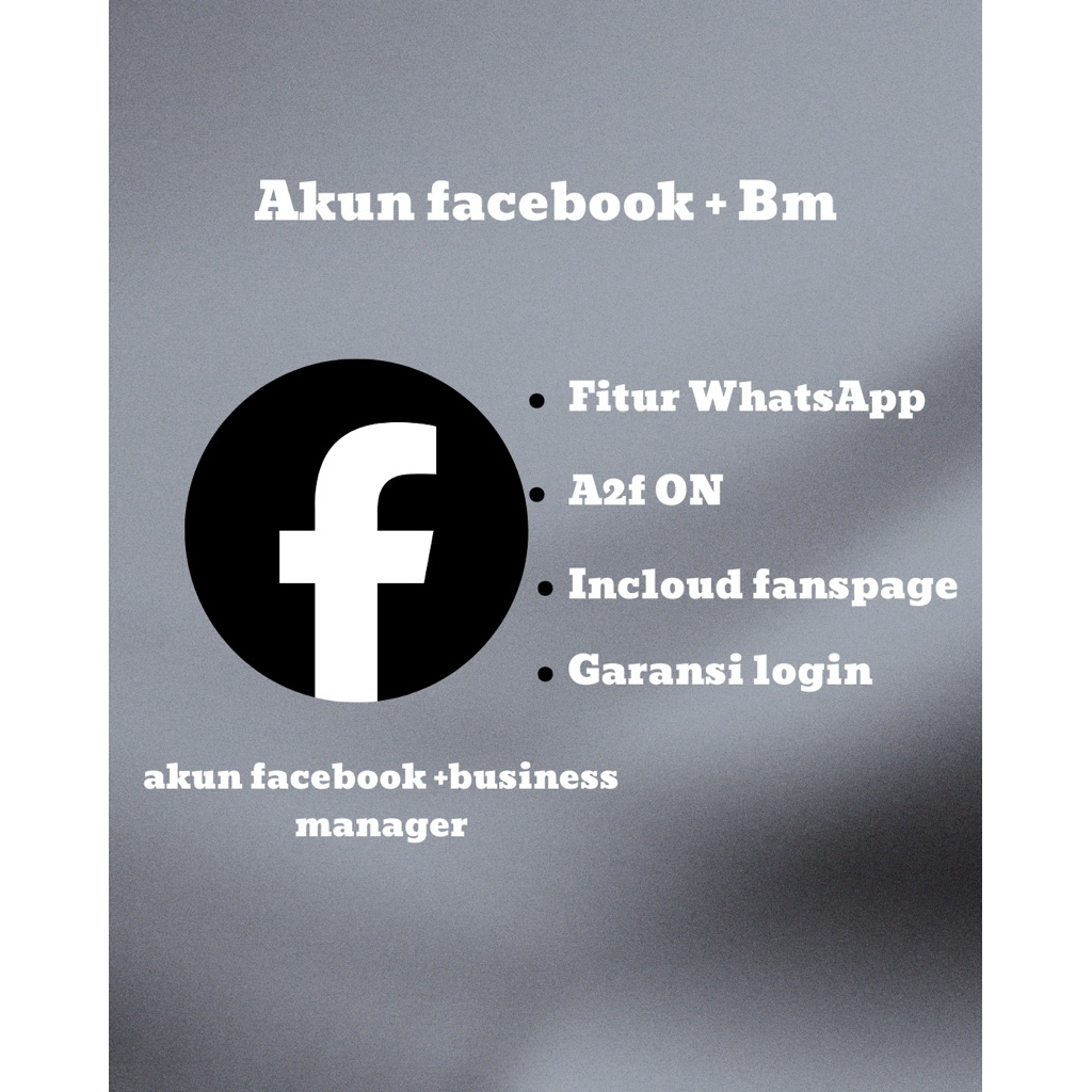 akun fb+bm+ halaman siap colok wawa