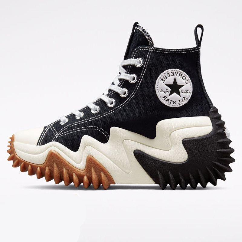CONVERSE ORIGINAL. 171545C RUN STAR MOTION HI - BLACK/WHITE/GUM HONEY. SEPATU BOOTS. NEW WITH BOX