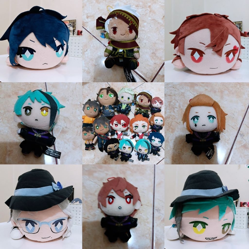 Official Twisted wonderland boneka plushie merchandise