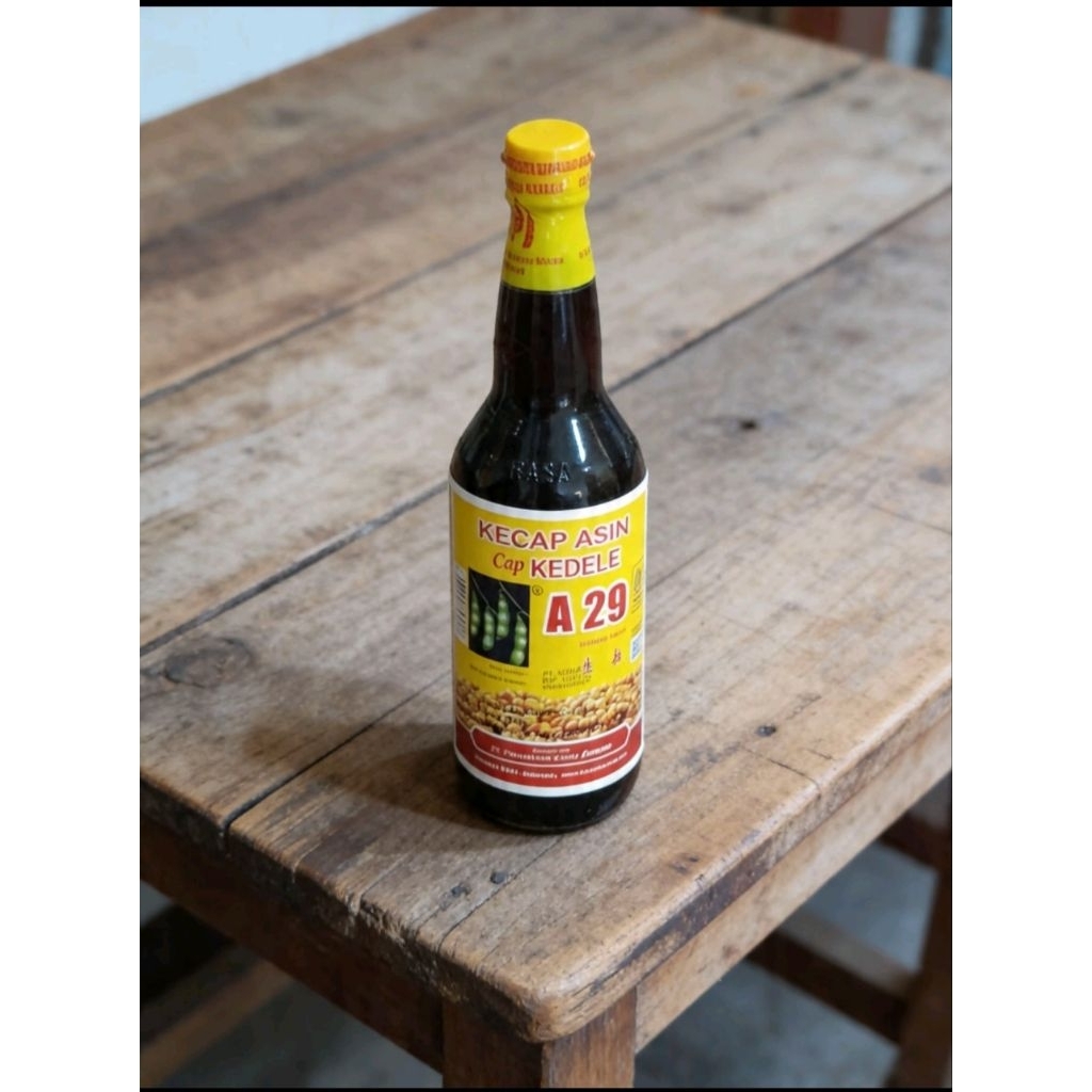 Kecap Asin Kedele A 29 600ml Botol kaca