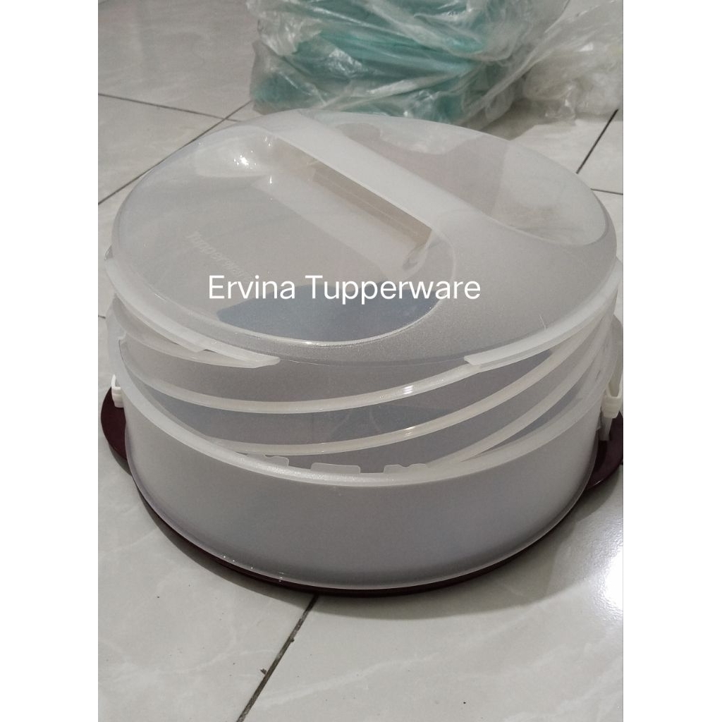 Cake taker Tupperware