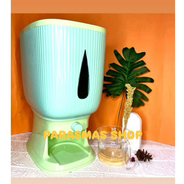 DISPENSER BERAS 12kg TEMPAT PENYIMPANAN BERAS 12kg DISPENSER BERAS