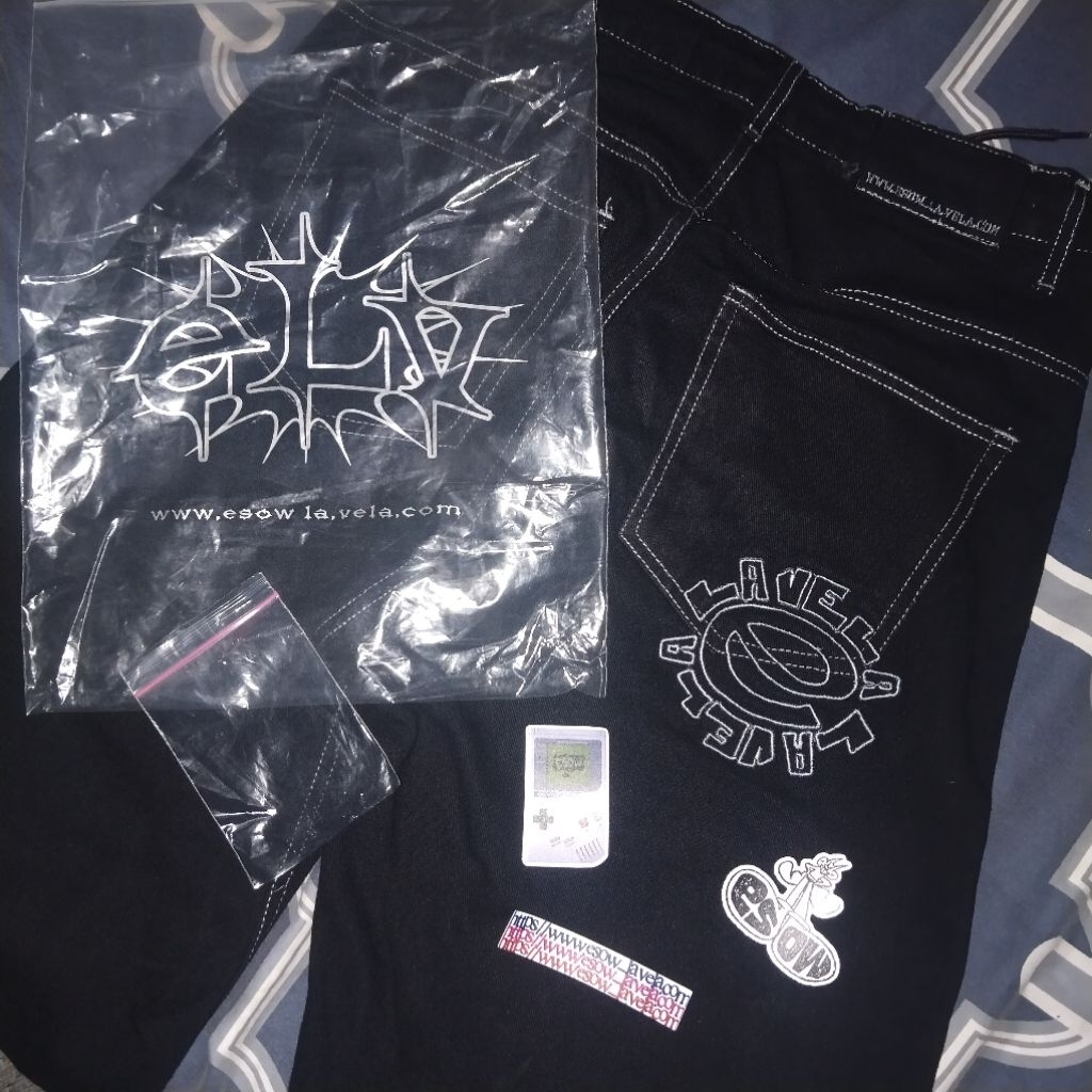 ESOW LA VELA PANTS BLACK SZ 32