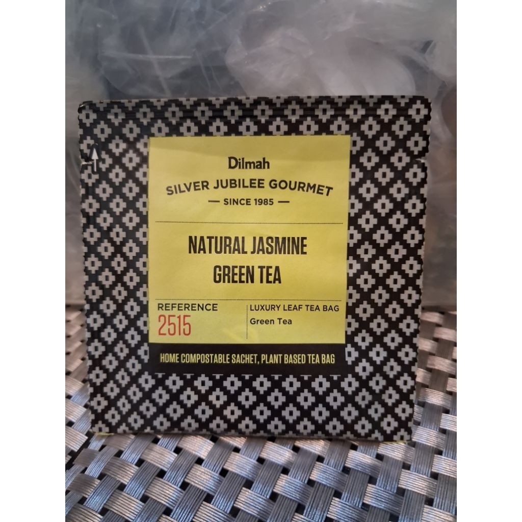 Dilmah Silver Jubilee Gourmet Tea Premium Tea Bag Sachet - Moroccan Mint / Jasmine Green Tea / Chamo