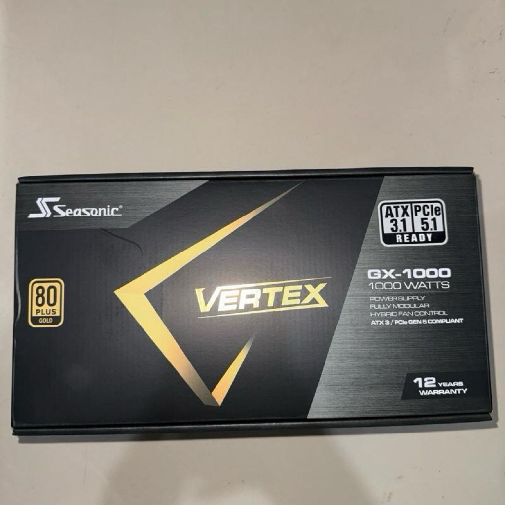 Seasonic vertex gx-1000 atx3.1 pcie5.1 seasonic vertex gx 1000 atx 3.1 seasonic vertex gx 1000 gold 