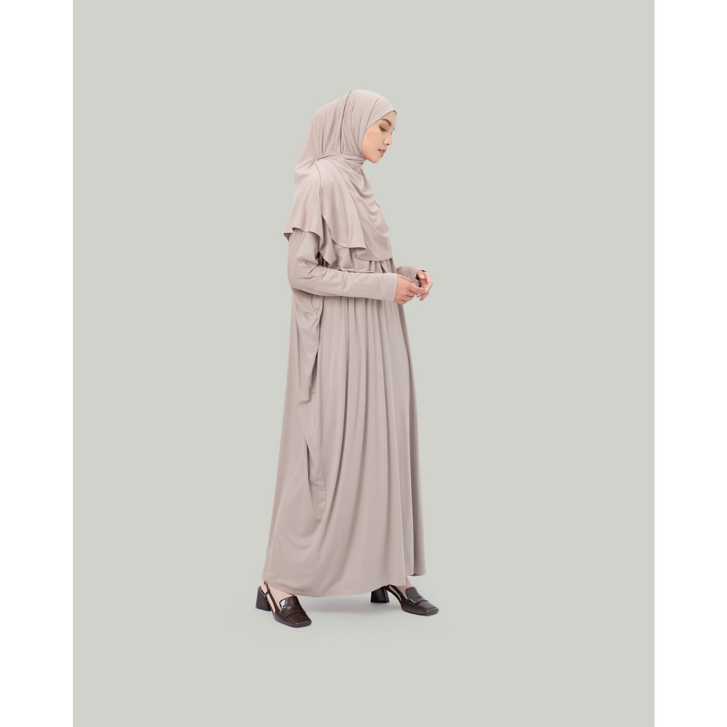 [DEFECT SALE] Rawda Dress / Plain Loose Abaya by Khalewale