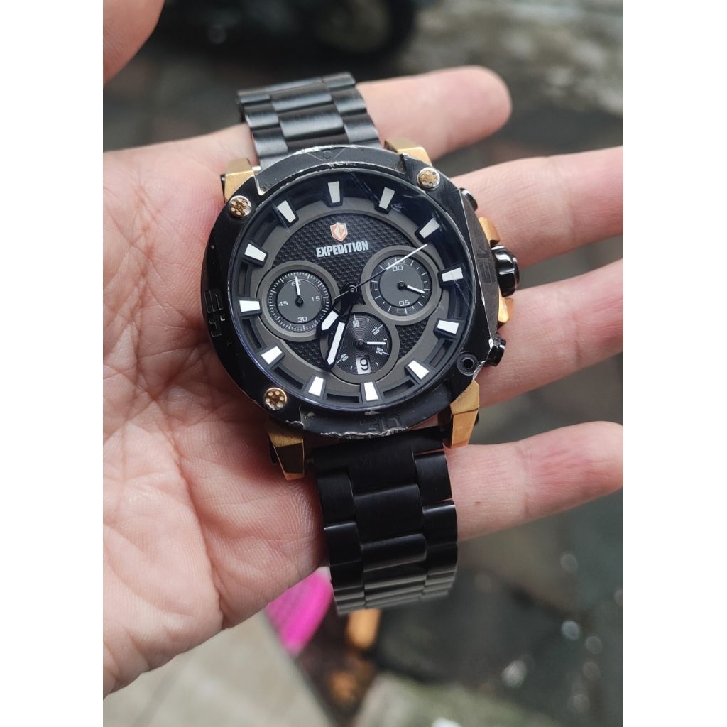 jam tangan original expedition second bekas preloved