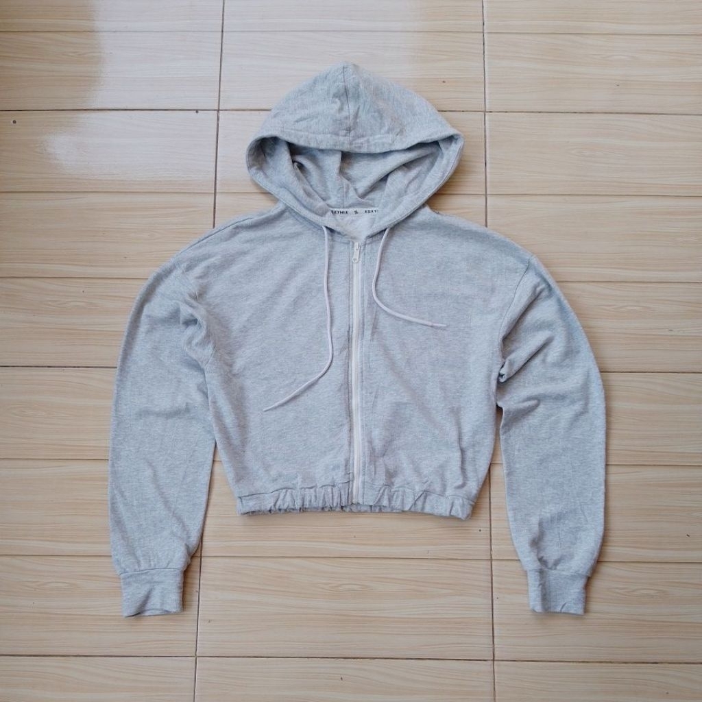 hoodie crop xexymix size S