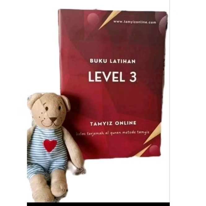 BUKU LATIHAN LEVEL 3 TAMYIZ ONLINE KELAS TERJEMAH AL QURAN METODE TAMYIZ (WARNA MERAH)