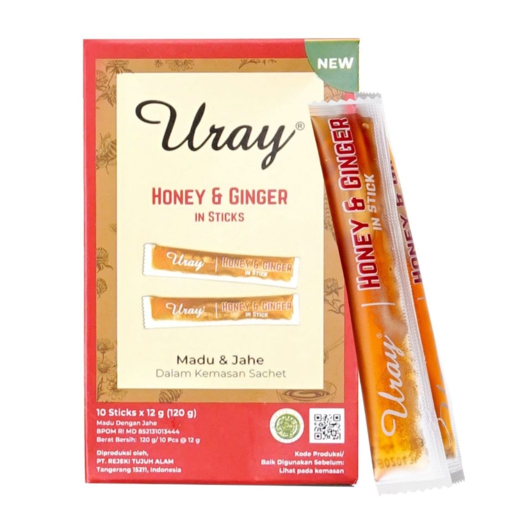 Madu Uray Sachet 120Gr (10 Sachet)