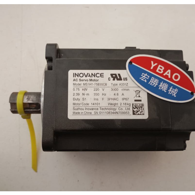 Dinamo Servo Motor Mesin Jahit Industri YBAO / INOVANCE AC Servo Motor
