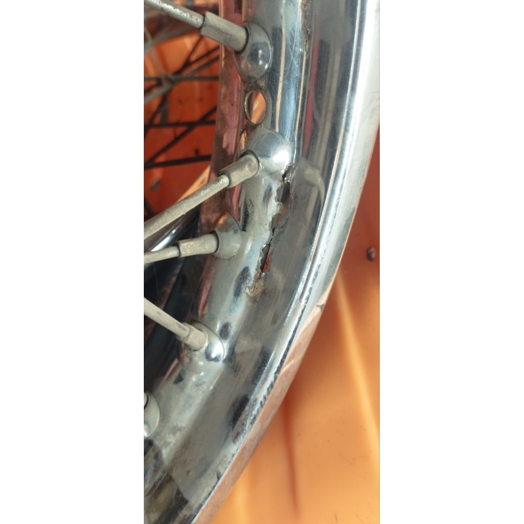velg lingkar 14 Mio soul sporty Fino (bekas dan minus)