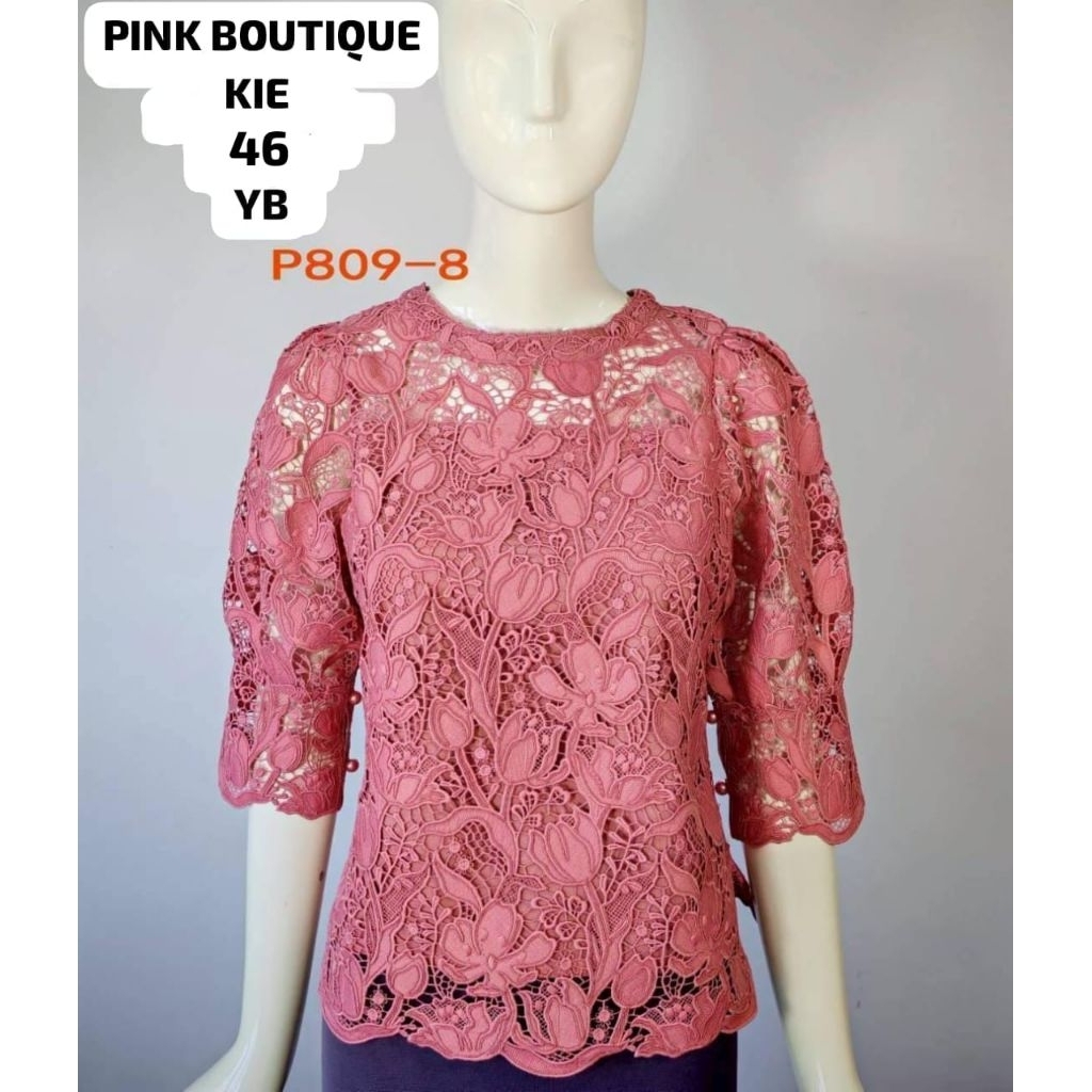 BLOUSE BRUKAT  BANGKOK PINK BOUTIQUE