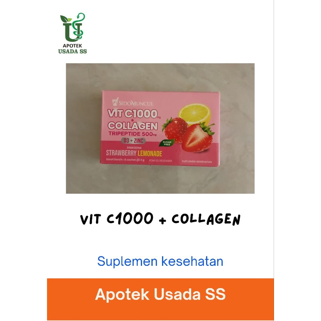 Sido Muncul Collagen Vit C1000 harga perbox