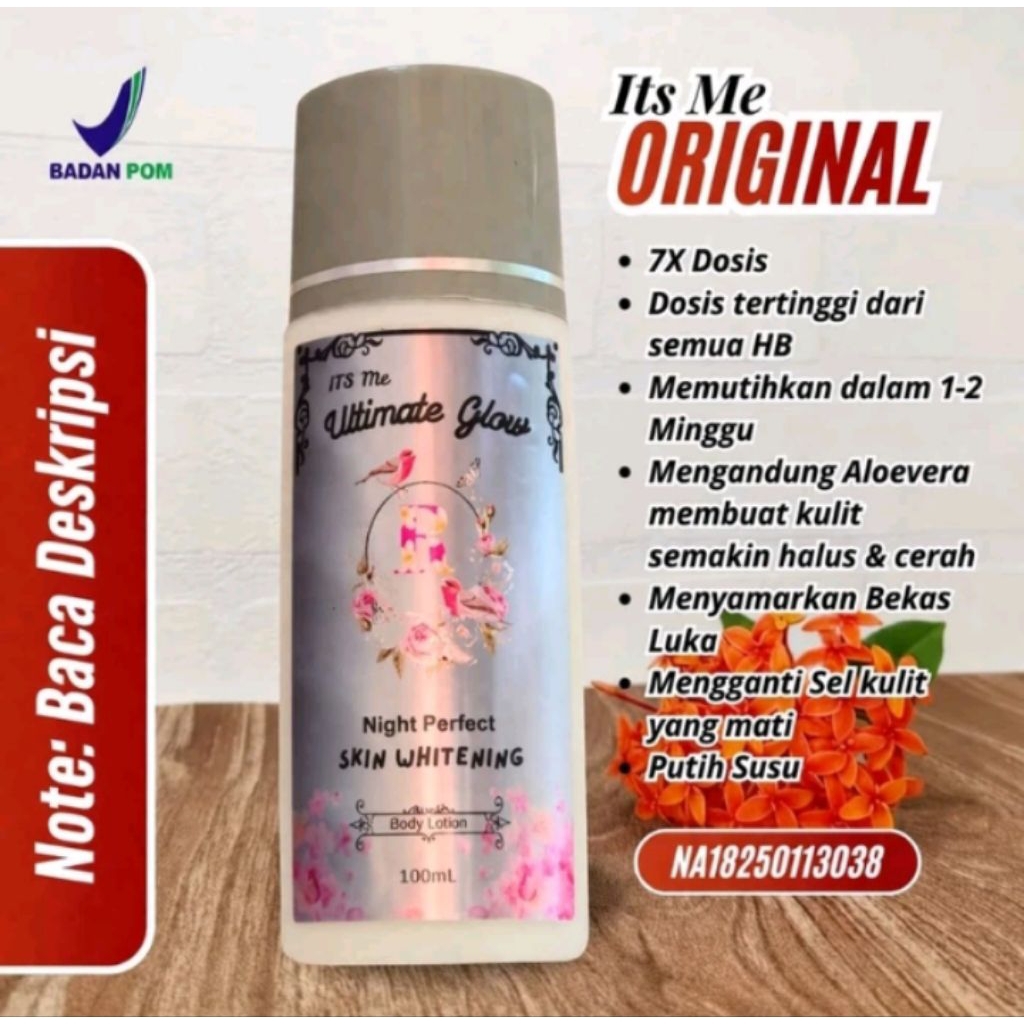 PROMO ERES ULTIMATE GLOW PEMUTIH BADAN BODY LOTION ULTIMATE GLOW 7X LEBIH CEPATDOSIS NIGHT EXTRA DOS