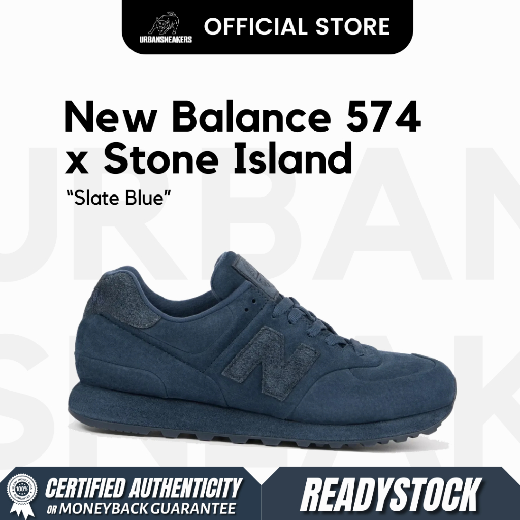 New Balance 574 Ghost x Stone Island Slate Blue | U574BSSB