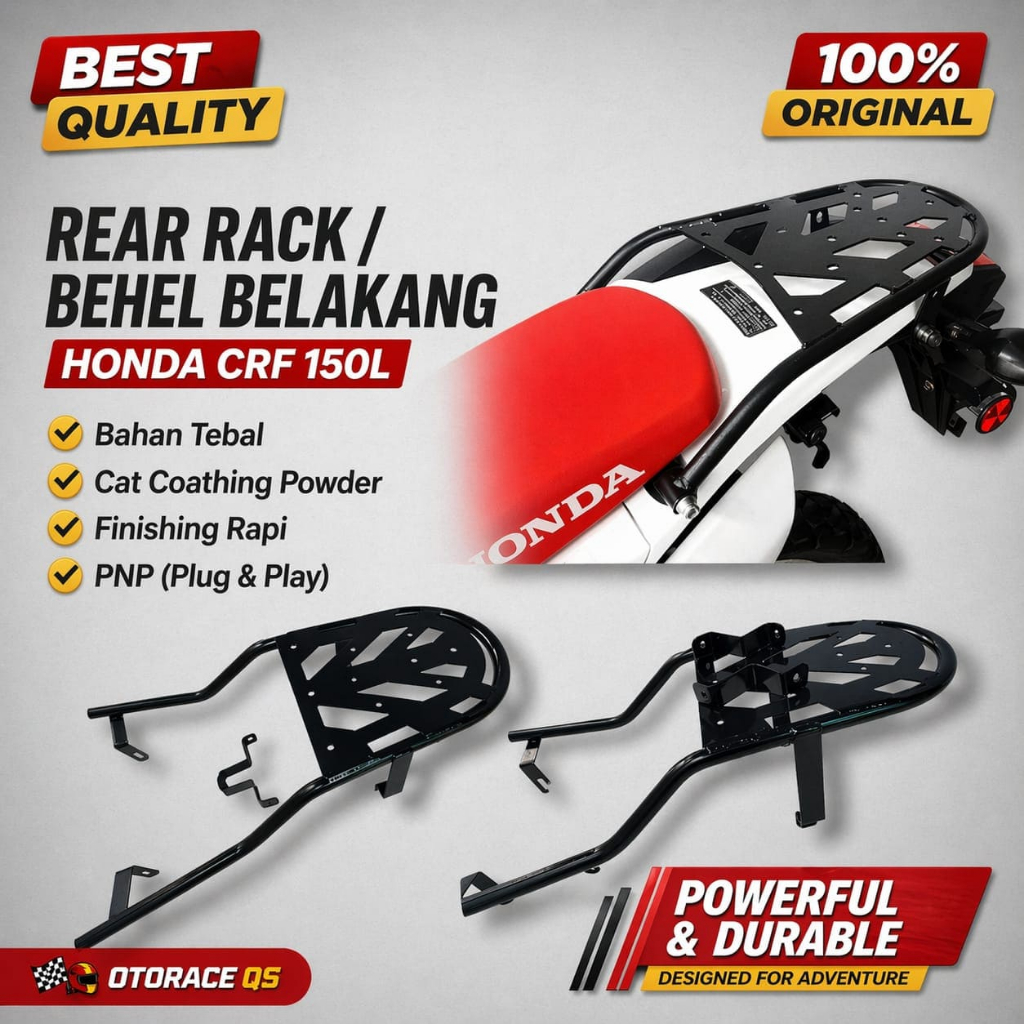 PROMO SALE rear rack crf 150 l,behel crf 150 l belakang