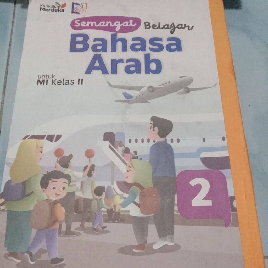 BUKU BAHASA ARAB UNTUK MI KELAS 2, ERLANGGA KUMER, buku second