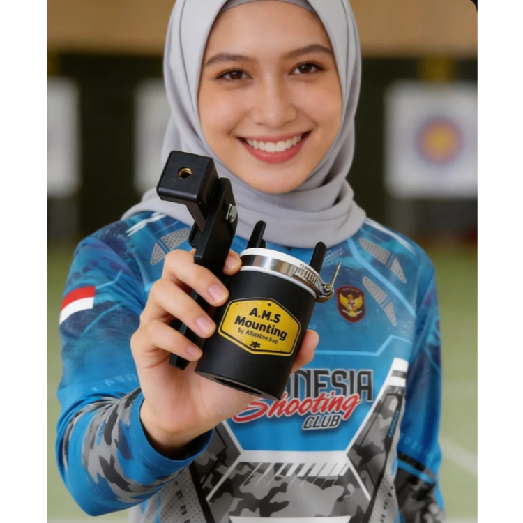 AHS Mounting Kamera Samping HP Ke Teleskop