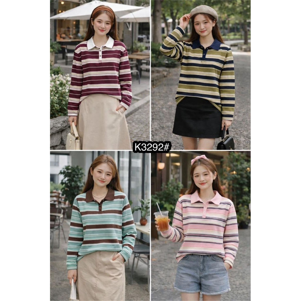 Kaos Lengan Panjang Tiramisu Terbaru | Baju wanita fashion