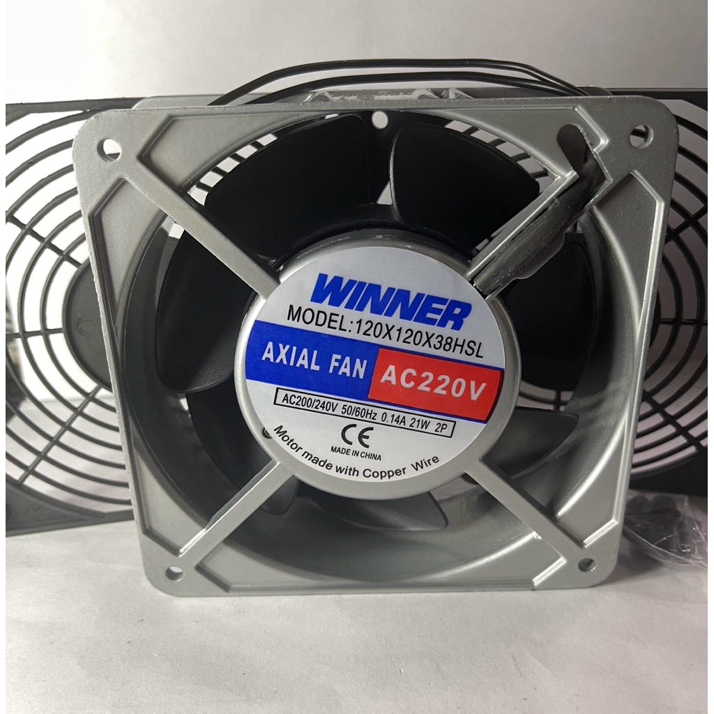 fan AC Winner 12 x 12 cm sleeve bearing 220volt cooling fan heatsink ori winner 12cm | Axial fan