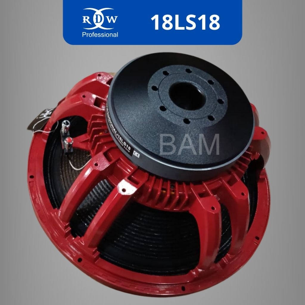 Speaker RDW 18LS18 18 Inch Voice Coil 4 Inchi 2000 Watt Subwoofer