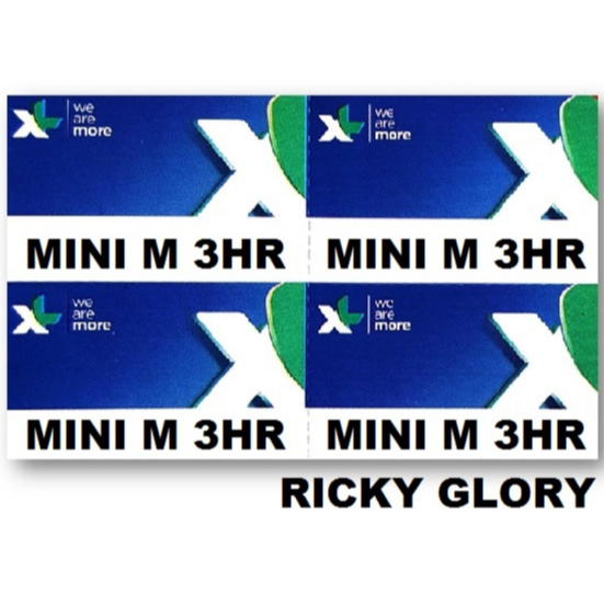 VOUCHER XL HARIAN MINI M 3HARI