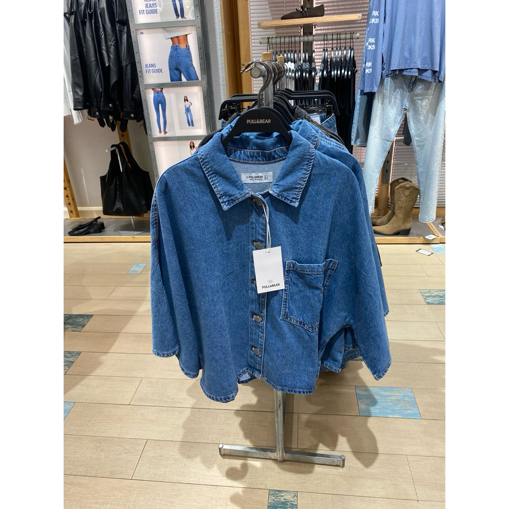 Jastip Pull&Bear Kemeja Denim Woman