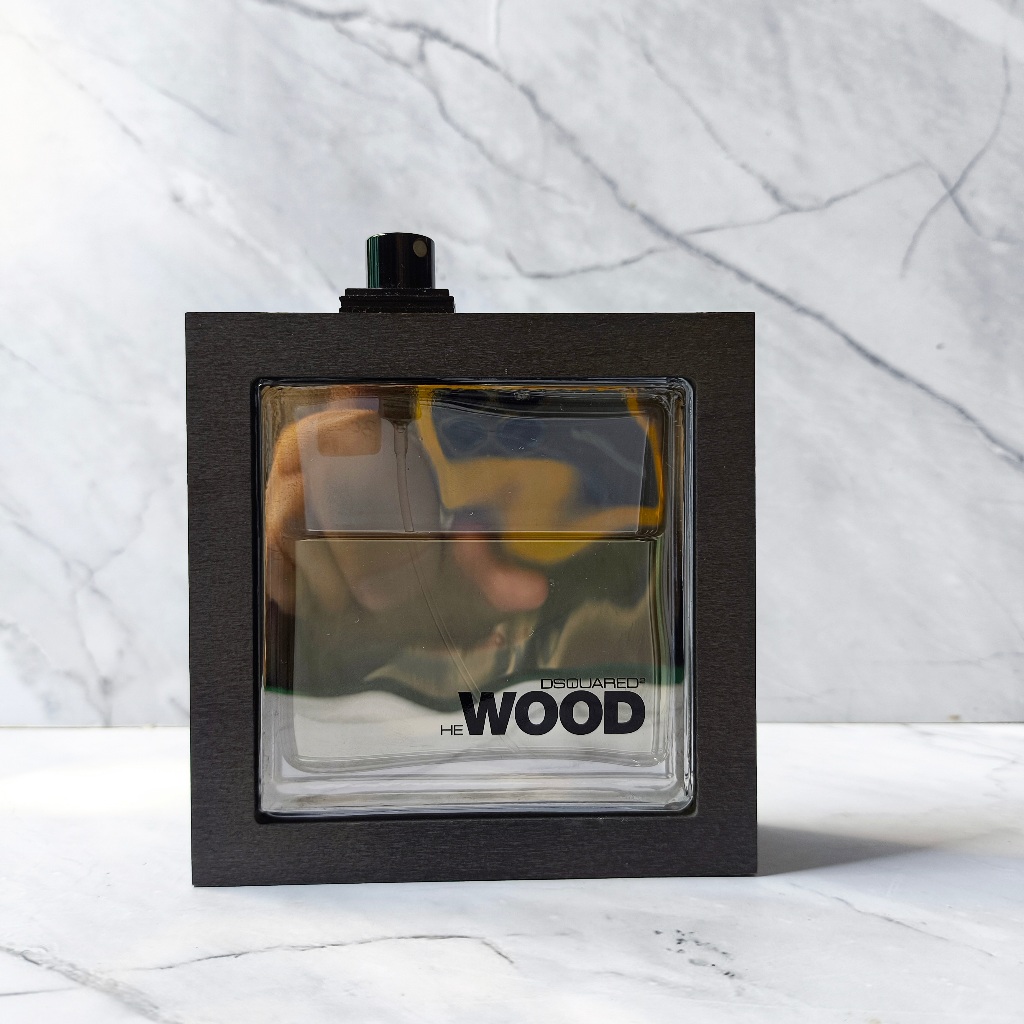 Preloved - Dsquared 2 He Wood Silver Wind Wood - Original Tester No Cap No Box