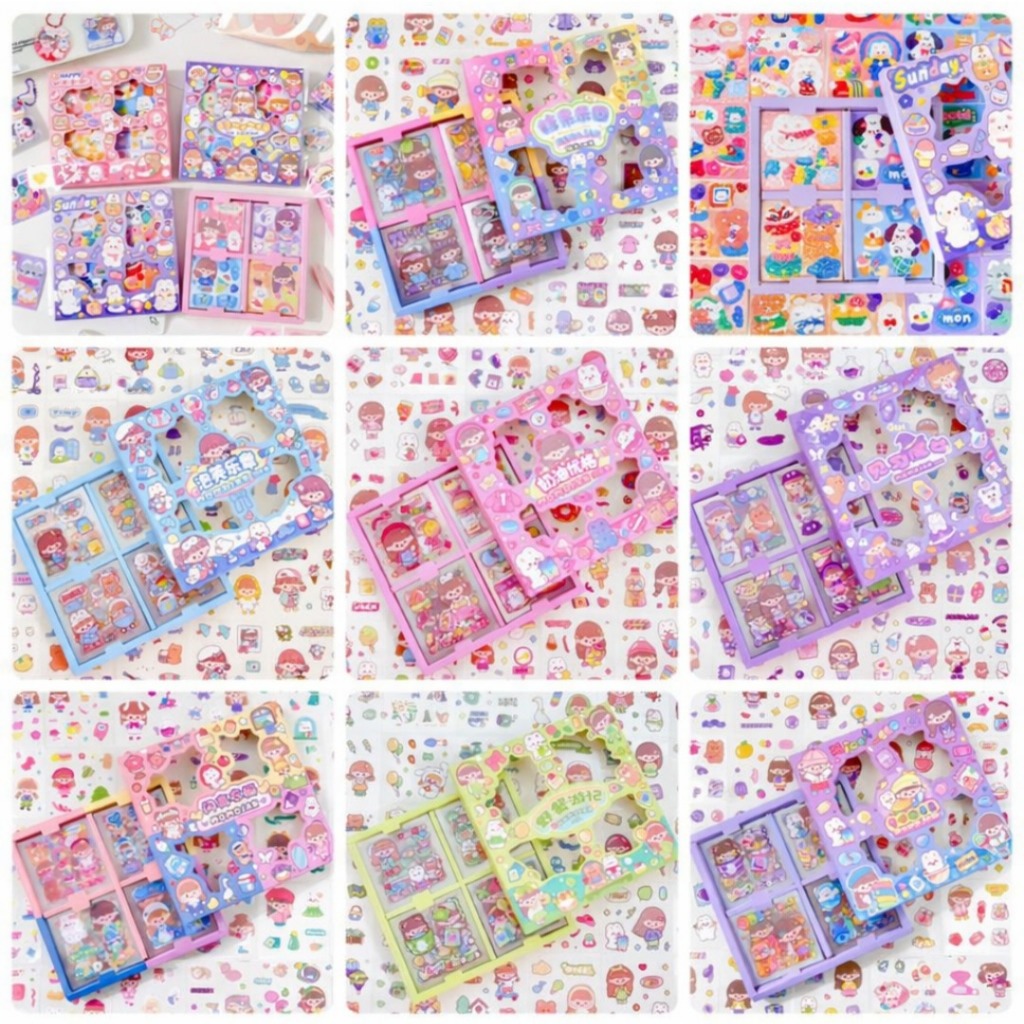 AJS Sticker momo 100pcs / sticker 100 lembar / sticker lucu/sticker aesthetic diy jurnal ST47