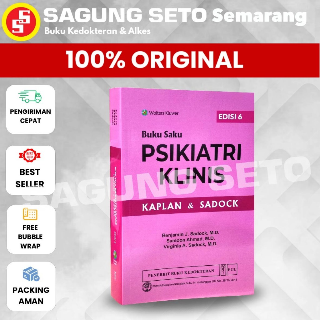 BUKU SAKU PSIKIATRI KLINIS KAPLAN SADOCK E-6 - BENJAMIN J SADOCK