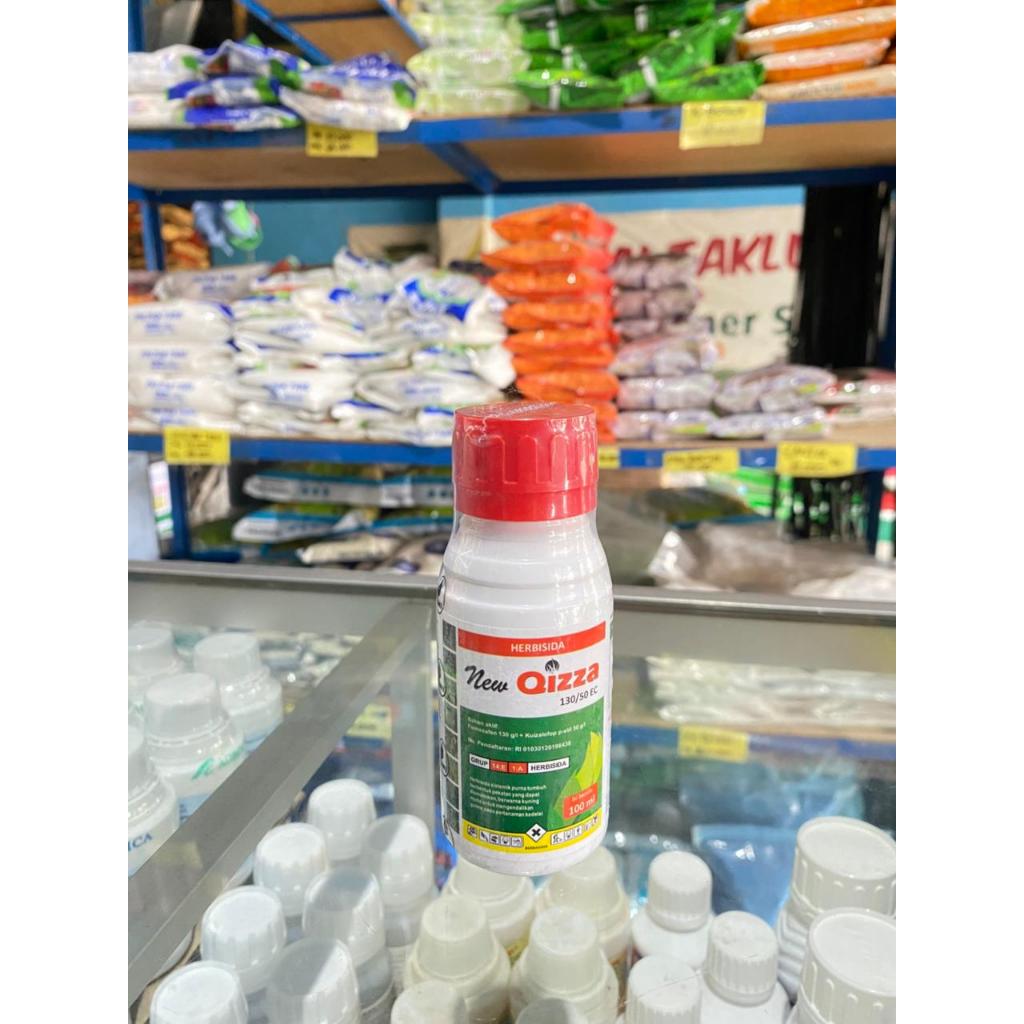 Herbisida NEW QIZZA 100ML Obat Rumput Sistemik Pembasmi Gulma Sampai Akar Ampuh