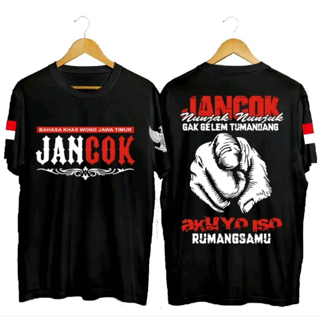 Kaos Viral Jancok Bahasa Wong Jawa Timur Aku Ya Iso Rumangsamu