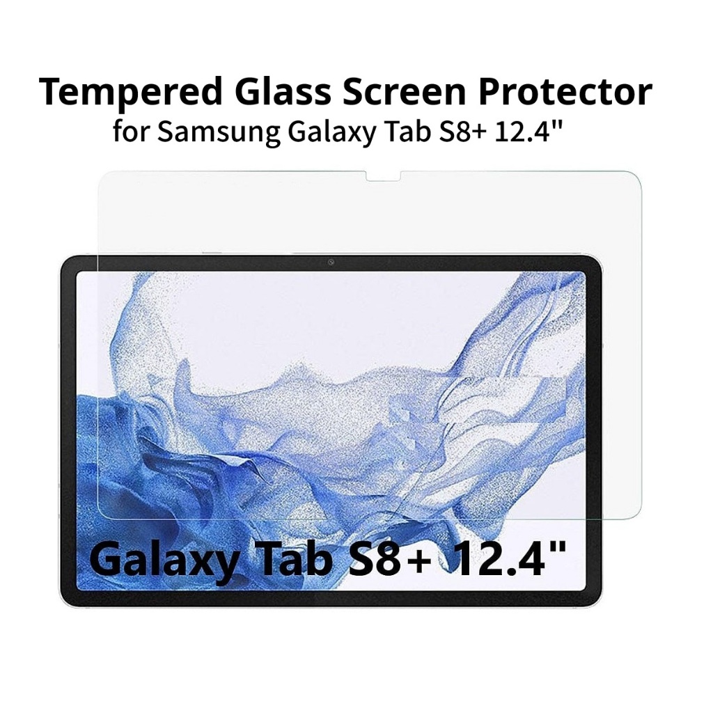 Antigores Samsung Tab S8 Plus 12.4"inch 2022  anti gores samsung tab s8 plus / tempered glass samsun