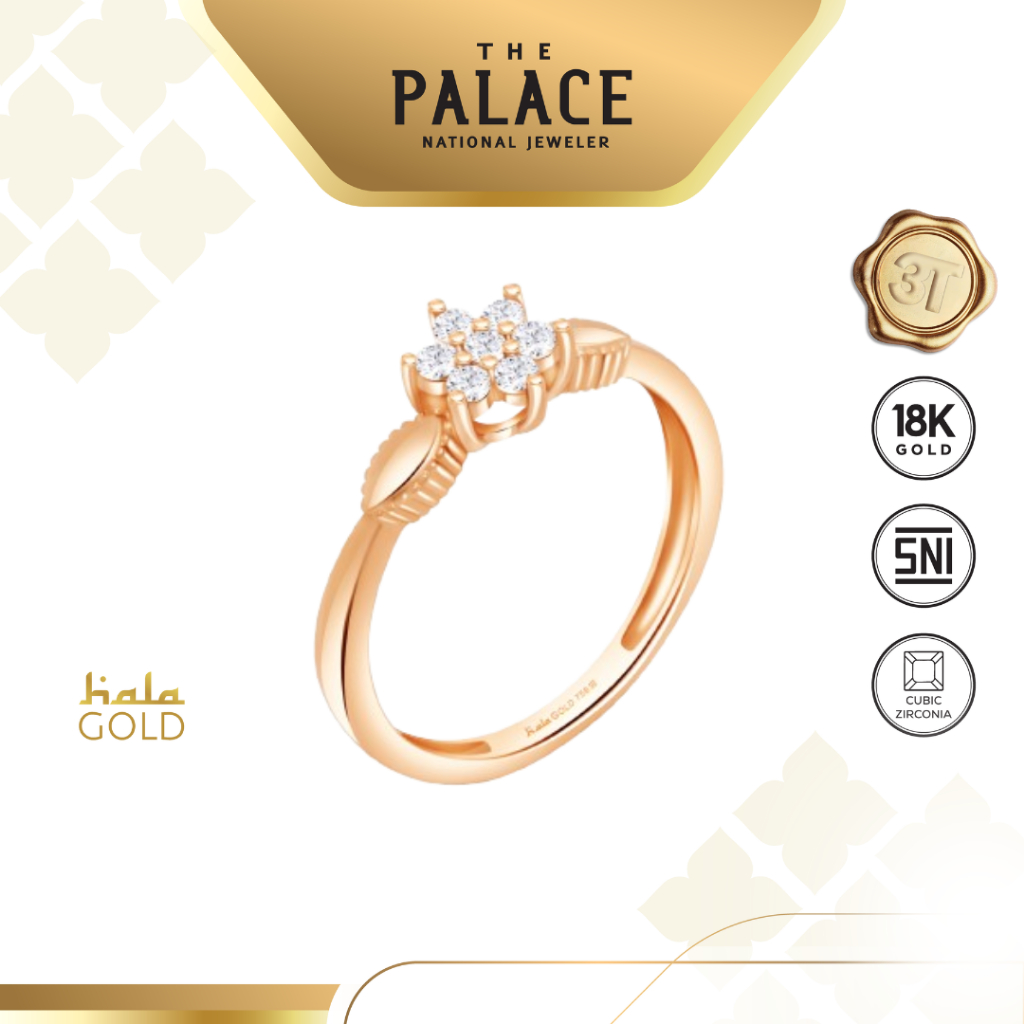Hala Gold Magnetica Ring / cincin wanita