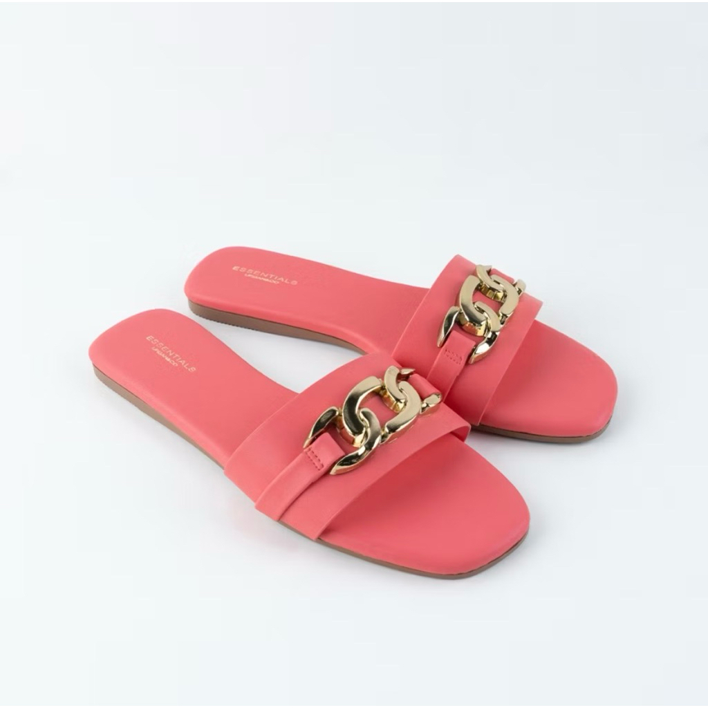 URBAN&CO Delia Sandal Teplek Sendal Casual Wanita Kekinian