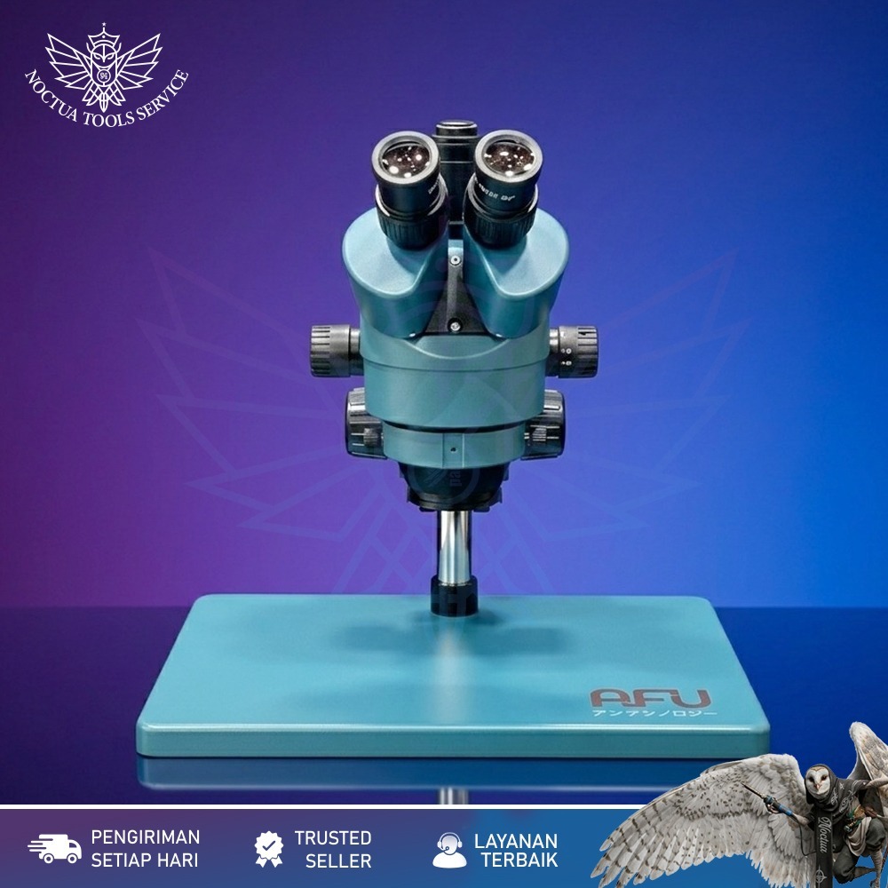 Mikroskop Trinokuler S500 B3 for AFU / Microscope Stereo Trinokuler S500 Alas Lebar B3 Plus LED for 