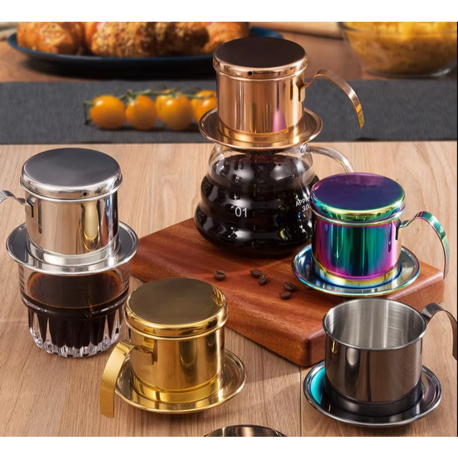 Vietnam Drip Coffee Filter Saringan Kopi Sekrup 120ml