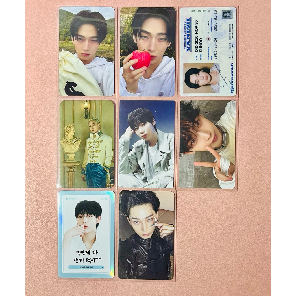 [Photocard Official] Sunoo Enhypen