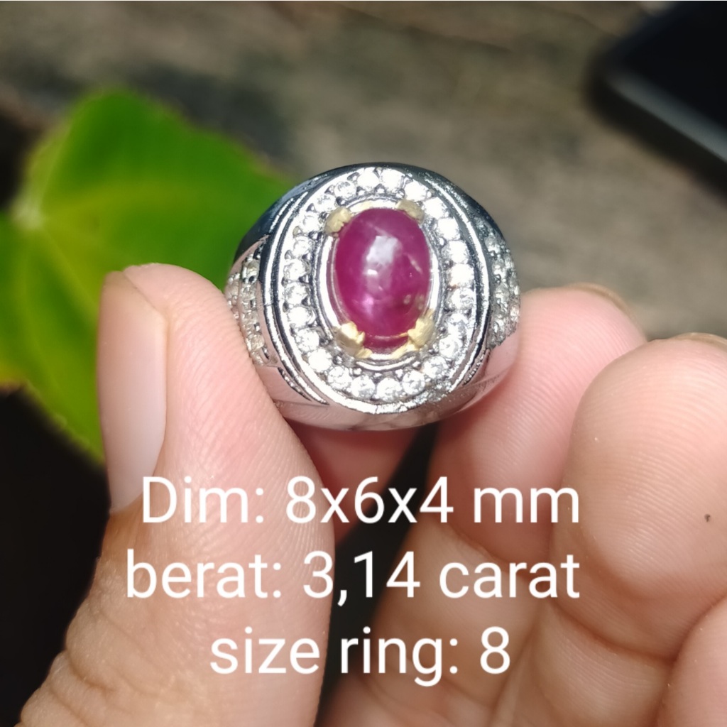 BATU MERAH RUBY AFRIKA ASLI cek batu lainnya yaman api wulung opal bacan permata kalimaya kinyang pr