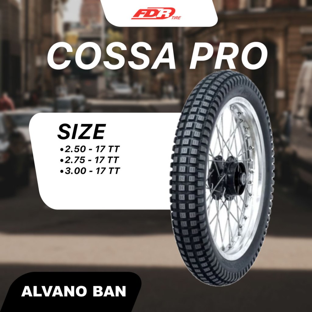 Ban FDR Reguler Cossa Pro Ring 17 – Ban Motor Trail Tubetype